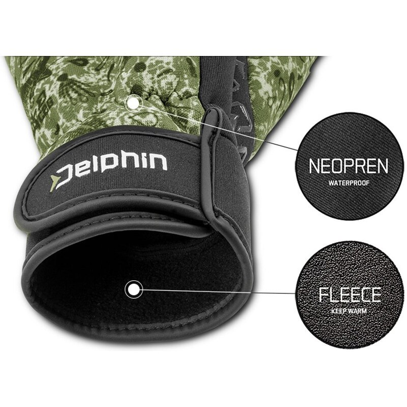 Delphin Dephin Neoprenové rukavice s výstekou NeoFix -