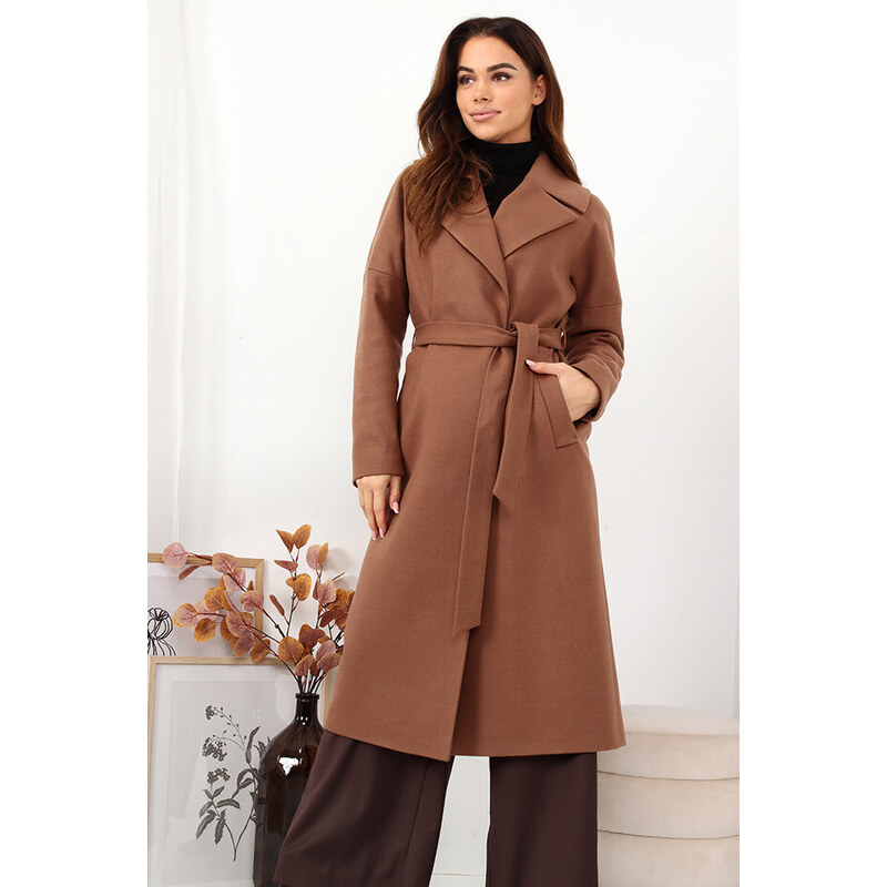 Merce Coat Meizy Chocolate