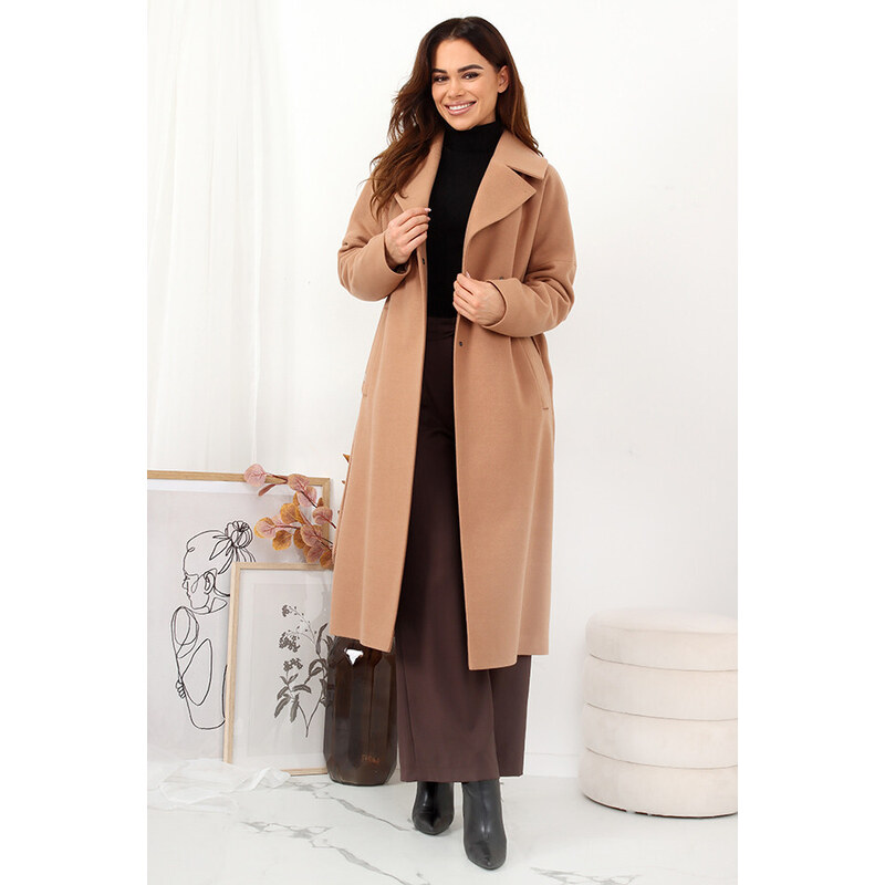 Merce Coat Meizy Brown