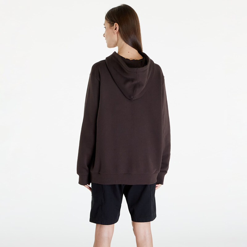 Gramicci One Point Hooded Sweatshirt UNISEX Deep Brown
