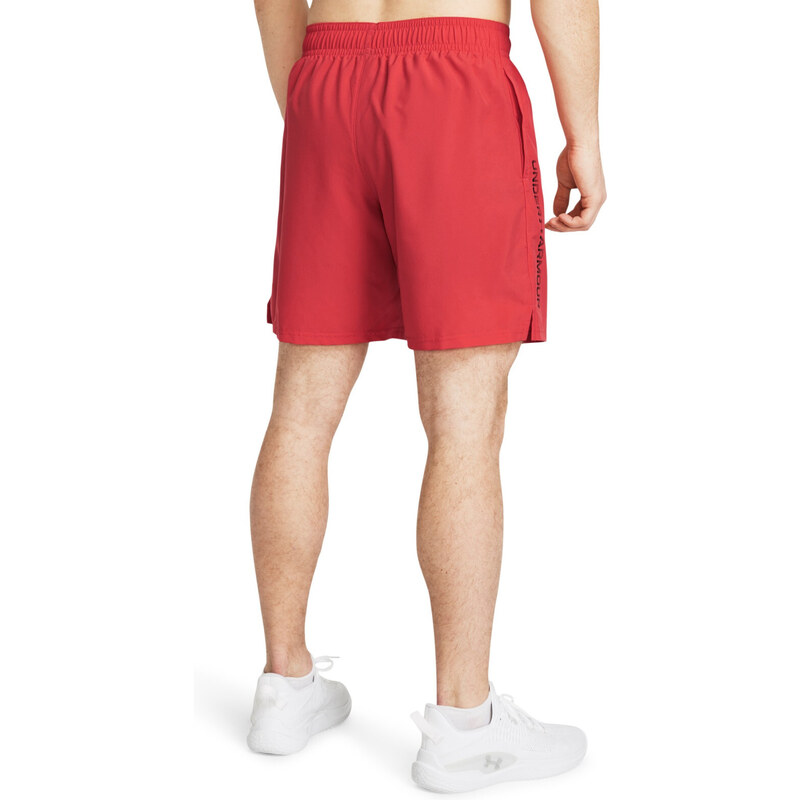 UNDER ARMOUR UA Woven Wdmk Shorts-RED Red Solstice 814