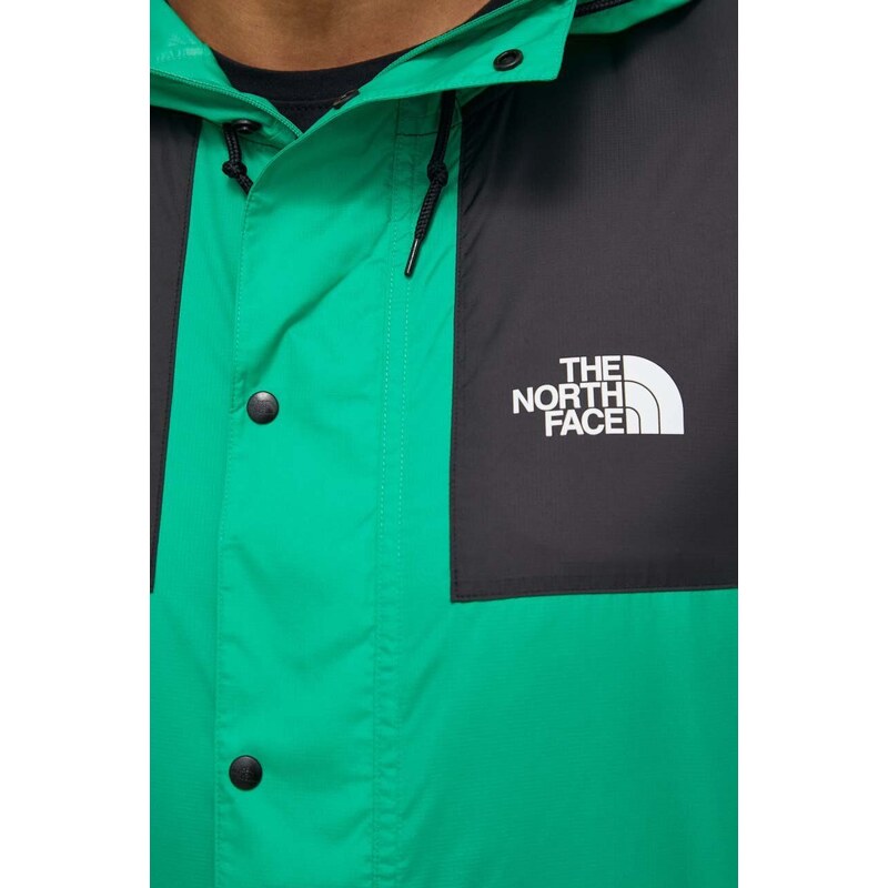 Bunda The North Face pánská, zelená barva, přechodná, NF0A5IG3PO81