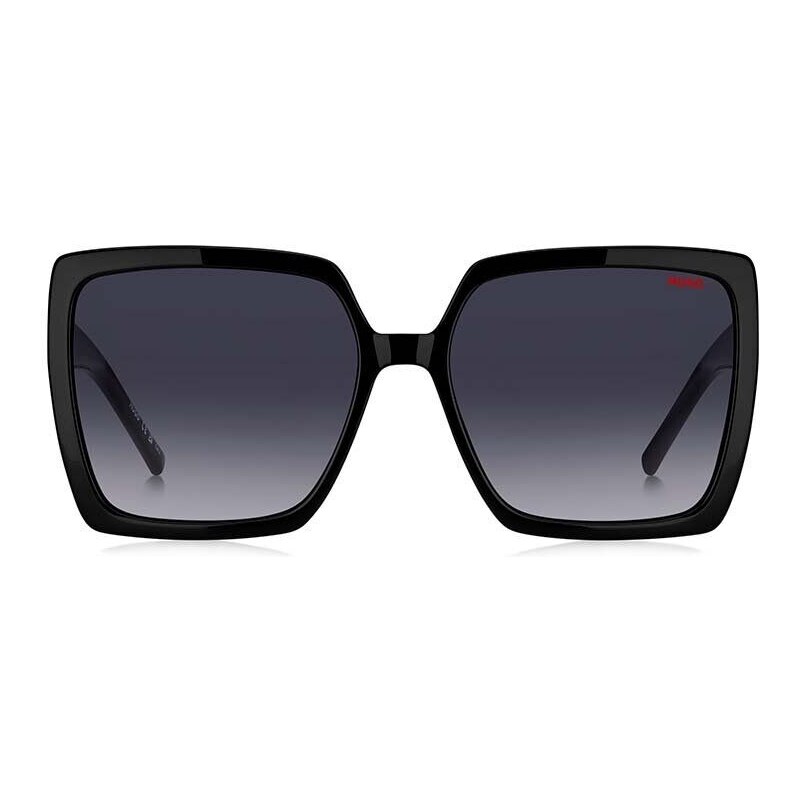 Sluneční brýle HUGO dámské, černá barva, HG 1285/S