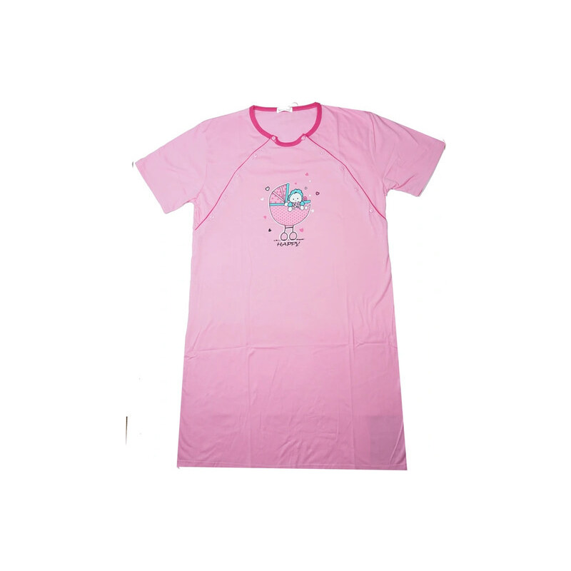 DÁMSKÁ NOČNÍ KOŠILE sv.růžová Valerie DP2351 69646385