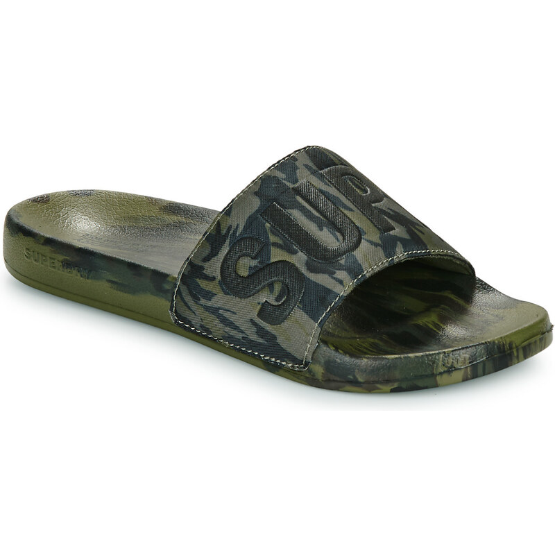 Superdry Dřeváky Sandales De Piscine À Motif Camouflage Véganes >