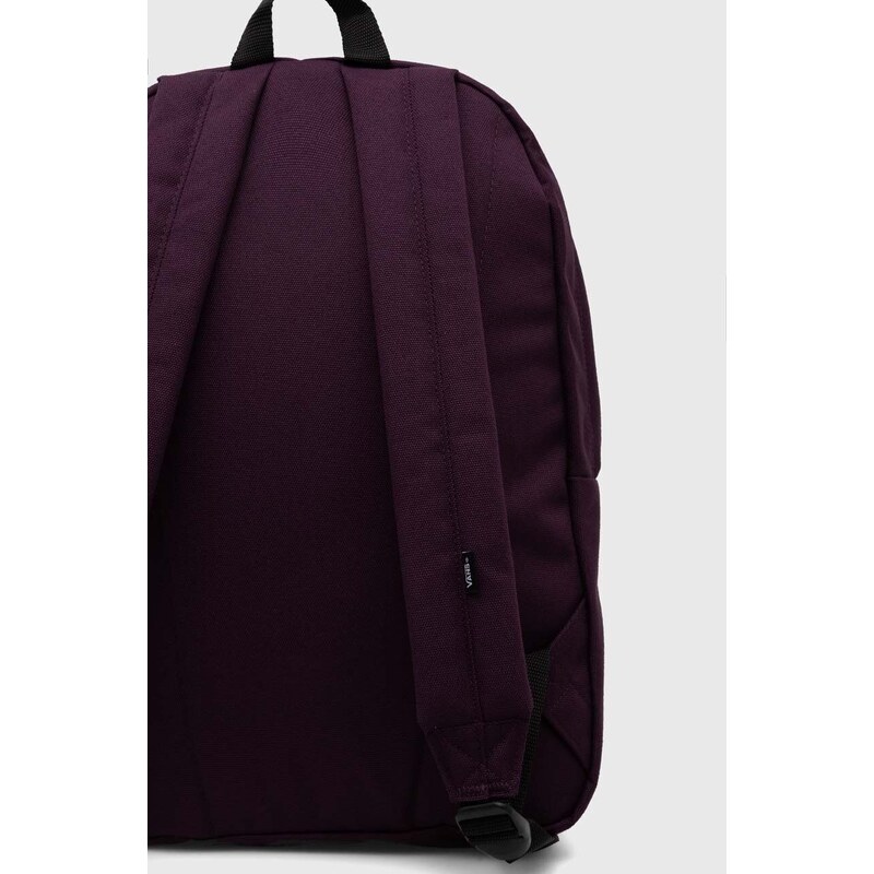 Batoh Vans fialová barva, velký, s aplikací
