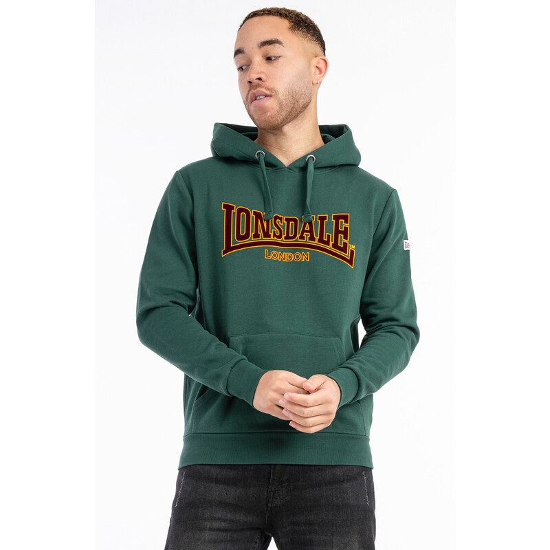 Lonsdale Mens hooded sweatshirt slim fit 99803045