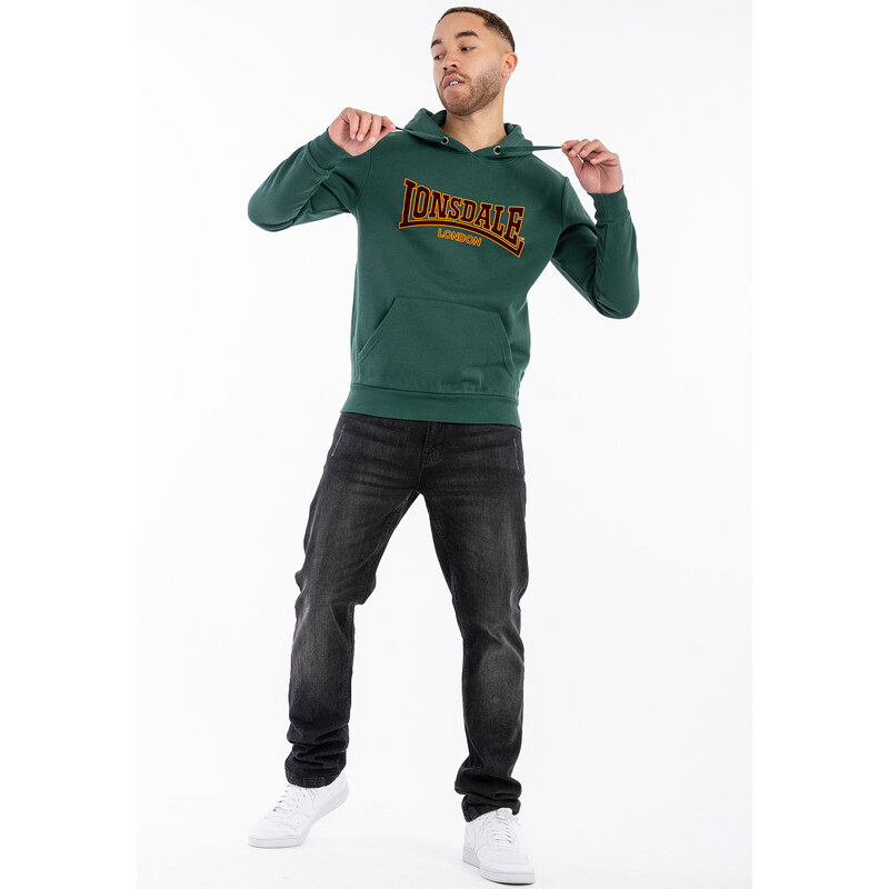 Lonsdale Men's hooded sweatshirt slim fit