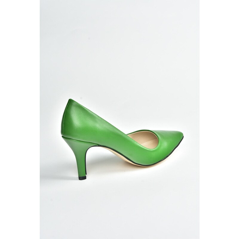 Fox Shoes Women's Green Stiletto Heeled Stilettos