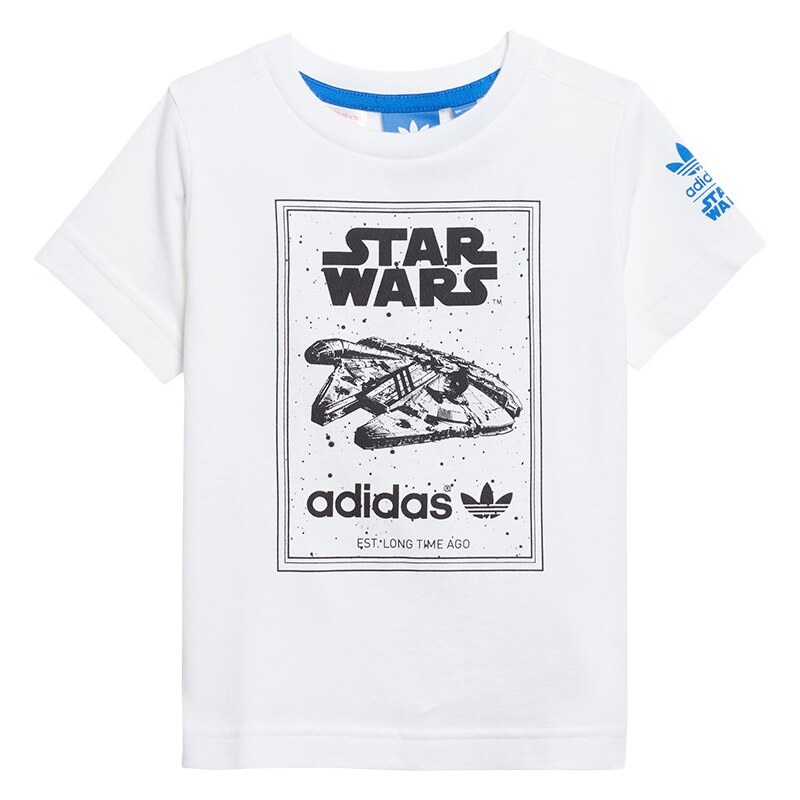 adidas Originals - Dětské tričko s krátkým rukávem Star Wars 92-170cm - bílá