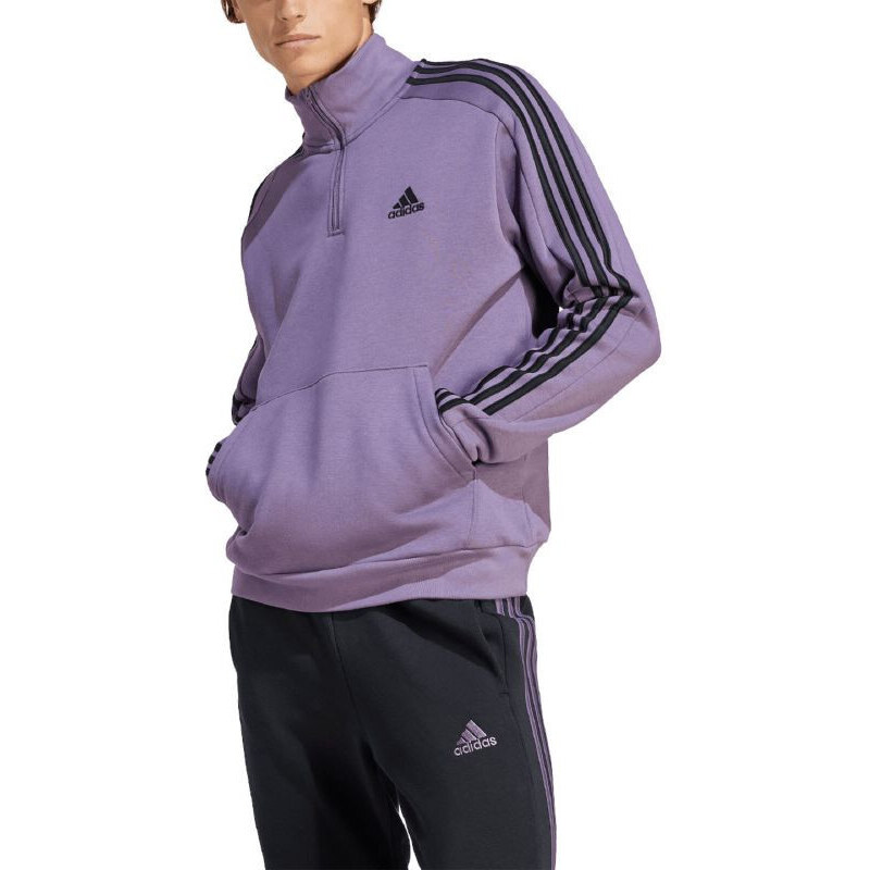 Mikina adidas Essentials Fleece s třemi pruhy 1/4-Zip M IJ8912