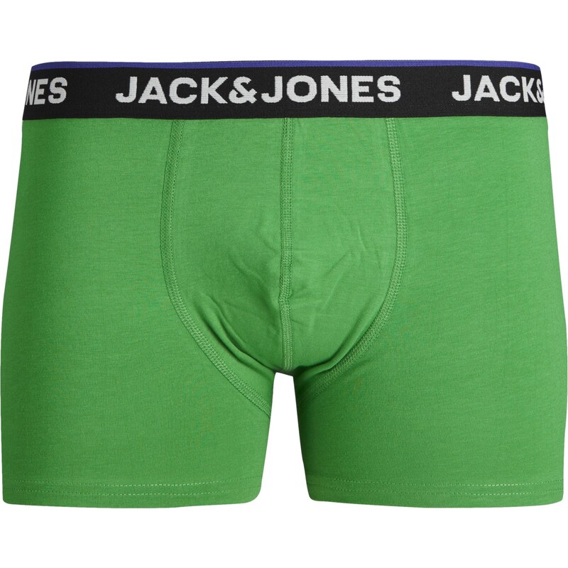 JACK & JONES Boxerky modrá / námořnická modř / zelená / oranžová / červená