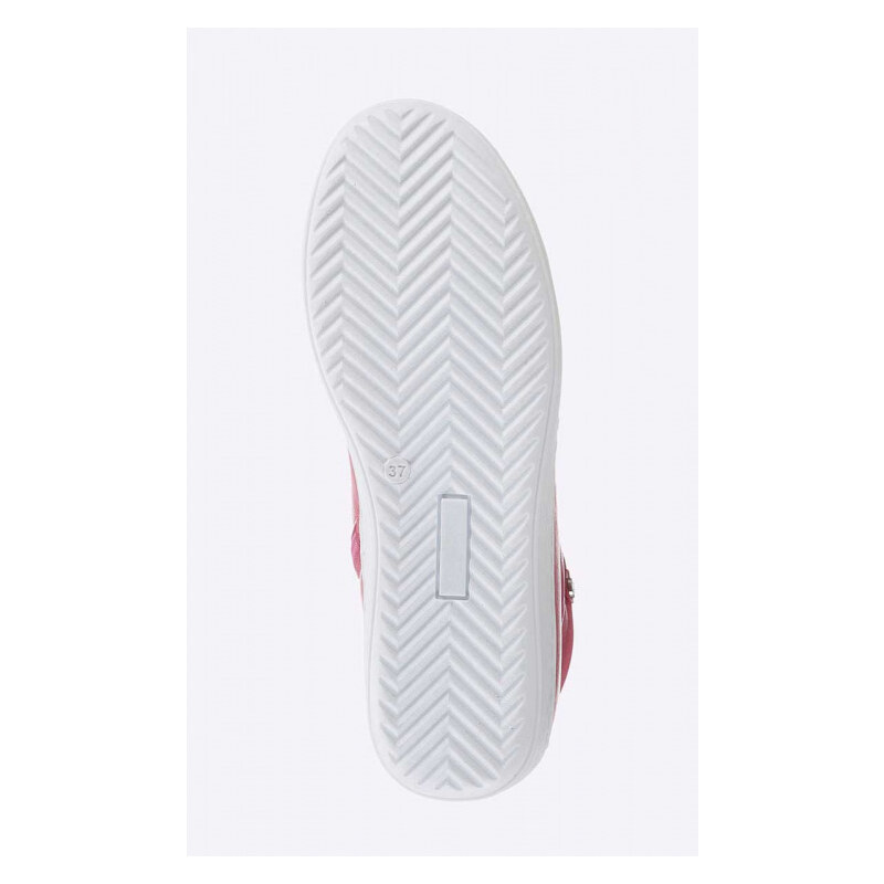 Andrea Conti Kotníkové šněrovací boty z hovězí kůže nappa, růžové