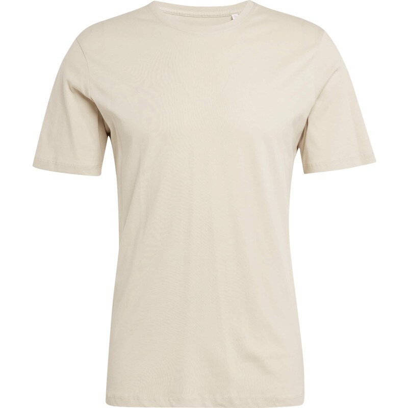KnowledgeCotton Apparel Tričko béžová
