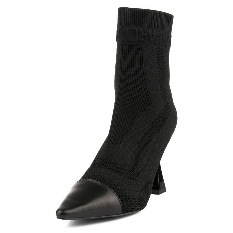 KOTNÍKOVÁ OBUV KARL LAGERFELD DEBUT II MIX KNIT ANKLE BOOT