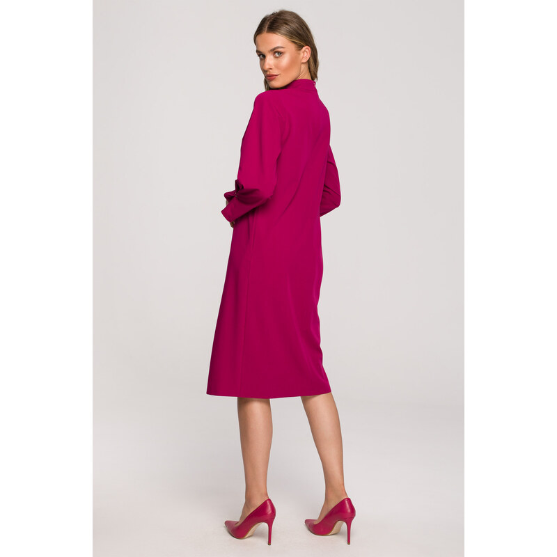 Stylove Šaty S318 Plum