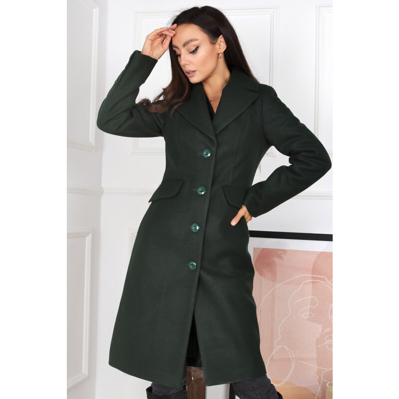 Merce Coat Hana Green