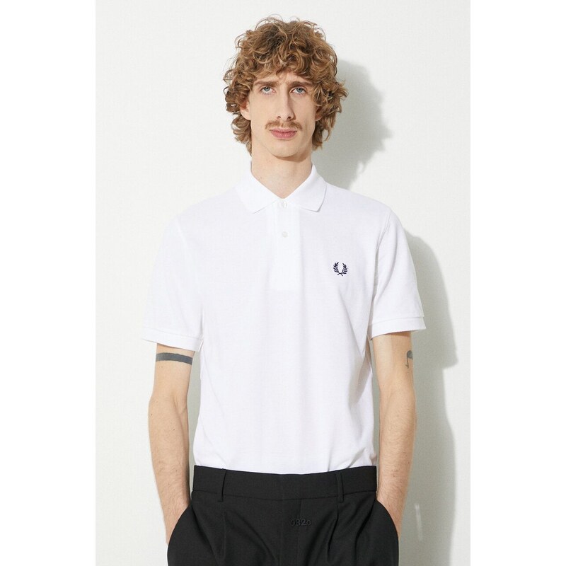 Bavlněné polo tričko Fred Perry The Original Shirt béžová barva, M3.100