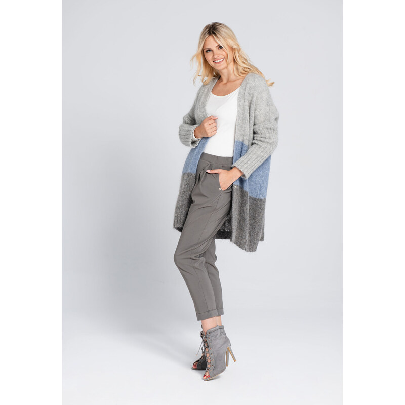 Svetr Look Made With Love M362 Ocean Grey/Blue