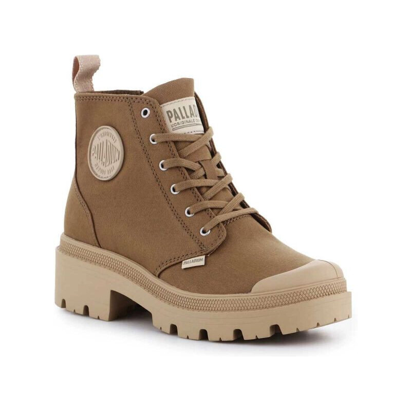 Boty Palladium Pallabase Twill W Butternut W 96907-204-M 90473638