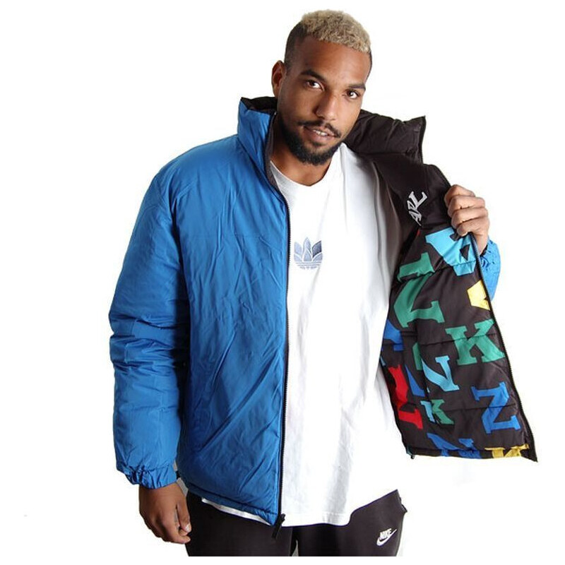 Karl Kani Retro Block Reversible Logo Puffer Jacket M 6076821 pánské