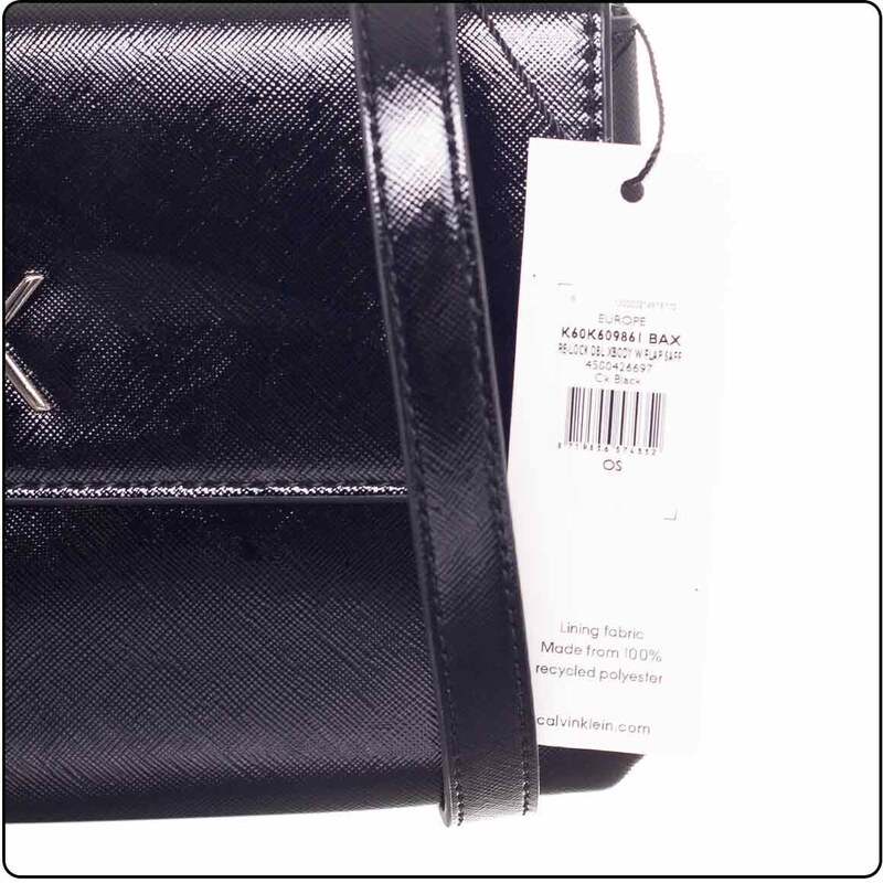 Kabelka Calvin Klein 8719856574352 Black