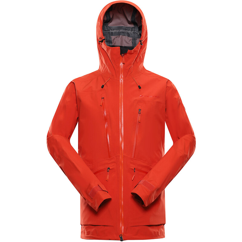 Pánská bunda s membránou ptx ALPINE PRO CORT orange.com