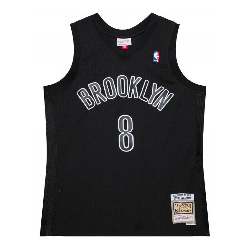 Mitchell & Ness NBA Swingman Brooklyn Nets Deron Williams M t-shirt SMJY6513-BNE12DWMBLCK pánské