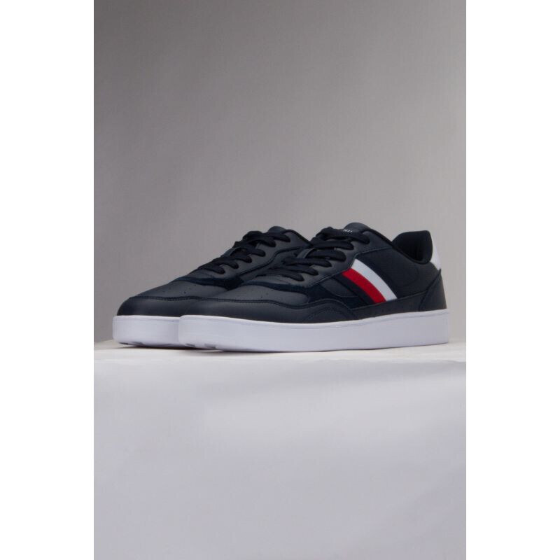 Tommy Hilfiger Court Cupsole Retro Lth Stripes M FM0FM04828 DW5