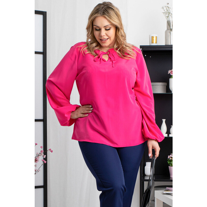 Dámská halenka B926 růžová - Karko 113449085