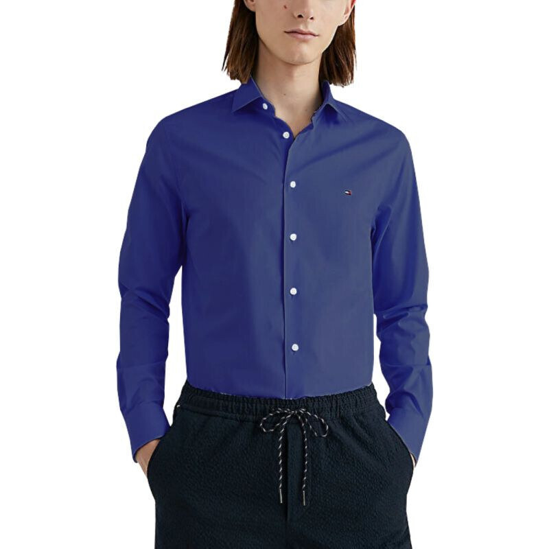 Tommy Hilfiger Cotton Linen M shirt MW0MW13724 pánské