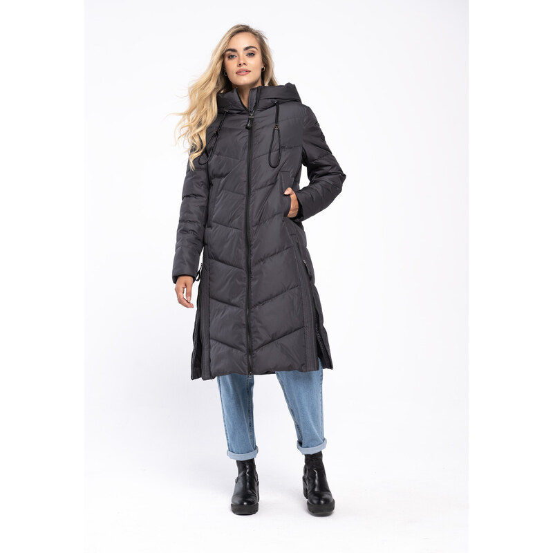 Volcano Coat J-MONACO L22249-W24 Graphite