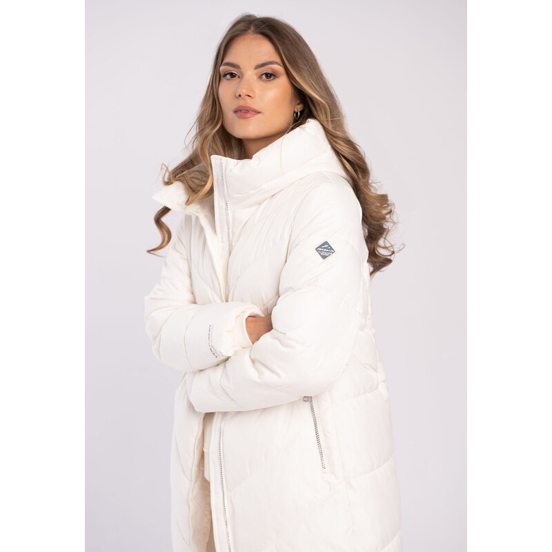 Volcano Coat J-ALPINA L22052-W24 Bílá