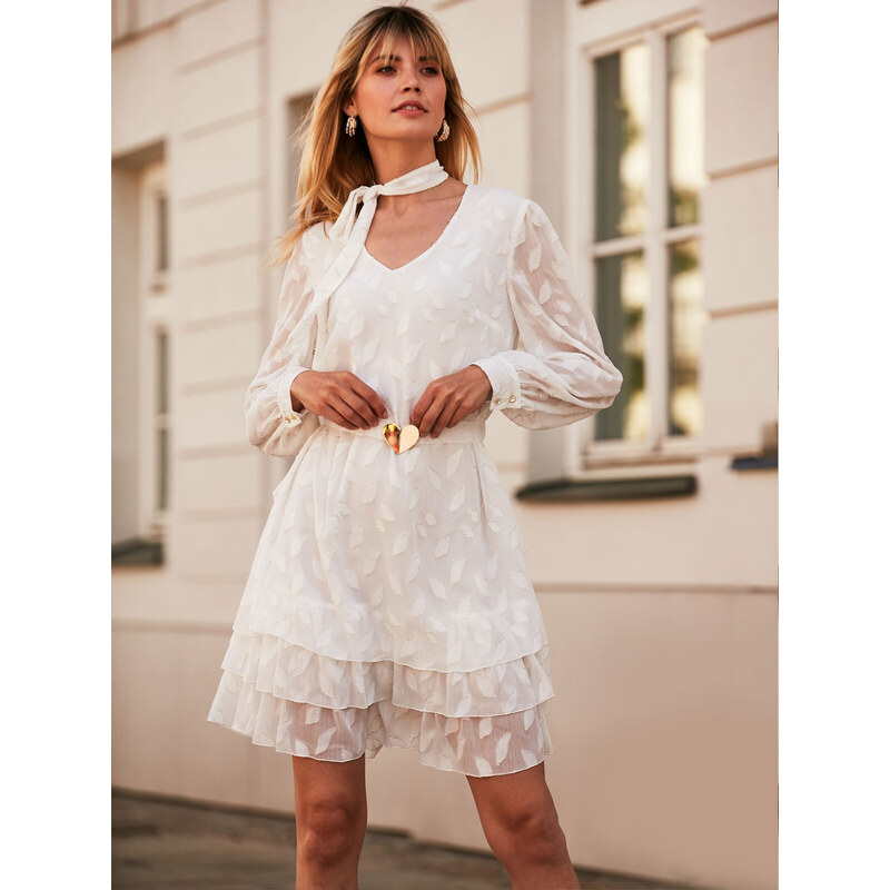 Dámské šaty Lara Bílá - LAF 90478264