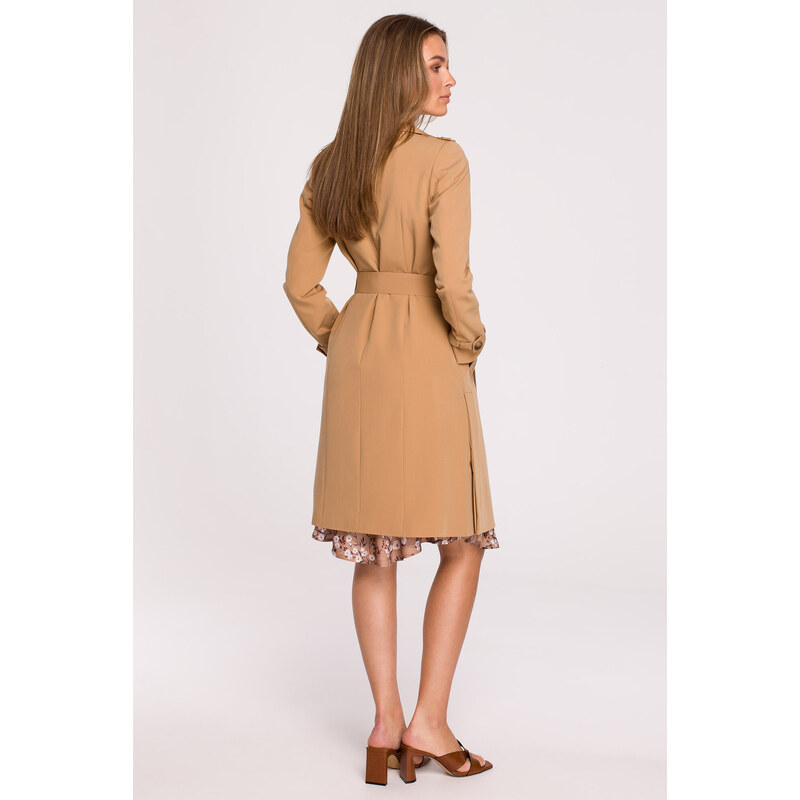 Stylove Kabát S294 Camel