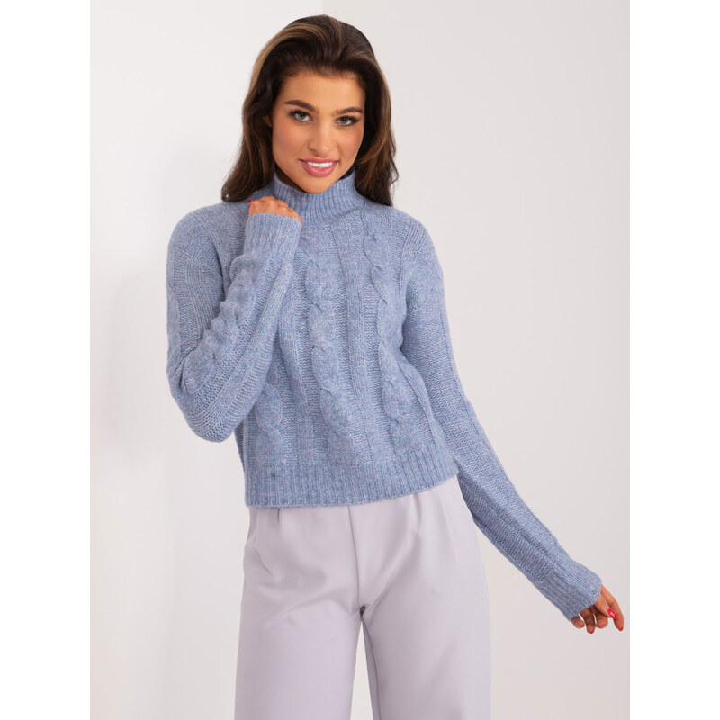 Sweter TW SW model 19525745 ciemny niebieski - FPrice