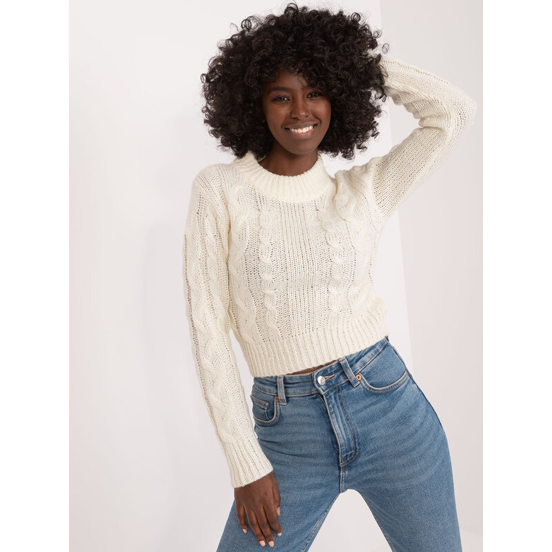 Sweter TW SW model 19529621 ecru - FPrice