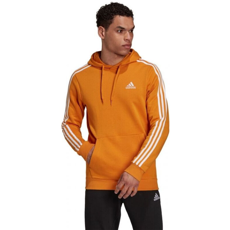 Mikina adidas 3-Stripes Fleece Hoodie M H12188