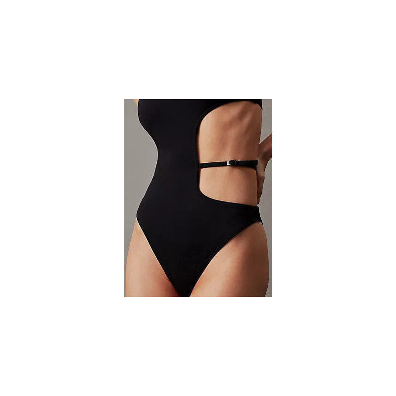 Dámské jednodílné plavky FASHION FIT ONE PIECE KW0KW02409BEH - Calvin Klein