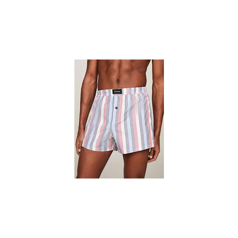 Pánská trička 3P WOVEN BOXER PRINT UM0UM032990YW - Tommy Hilfiger