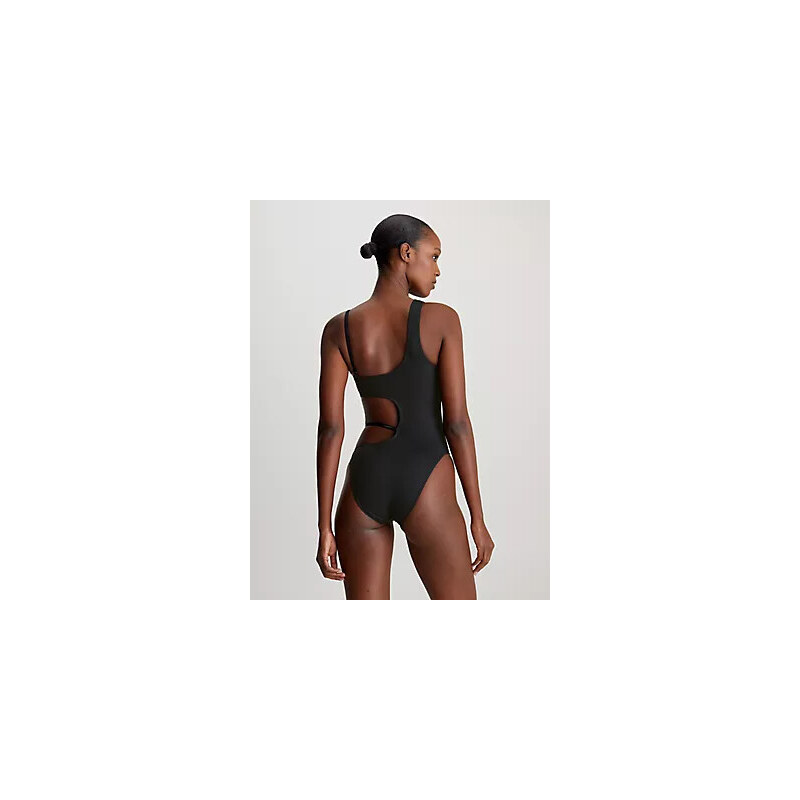 Dámské jednodílné plavky FASHION FIT ONE PIECE KW0KW02409BEH - Calvin Klein