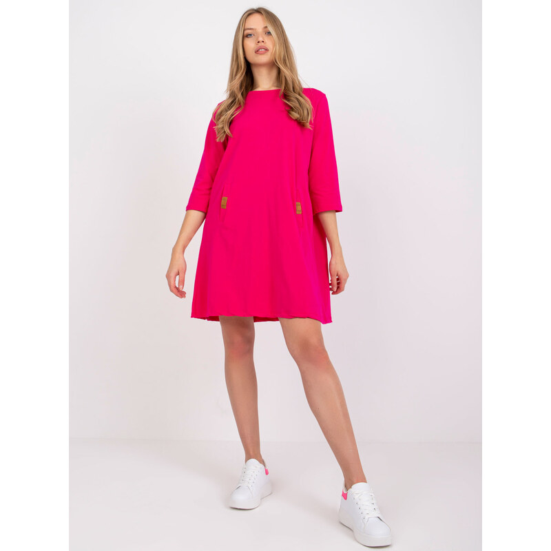 Dámské šaty RV SK model 21151439 Fuchsiová - FPrice