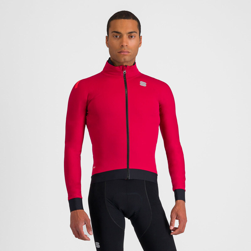 Sportful Fiandre Pro cyklistická bunda, bordó