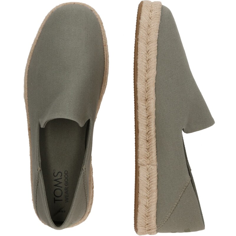 TOMS Espadrilky zelená