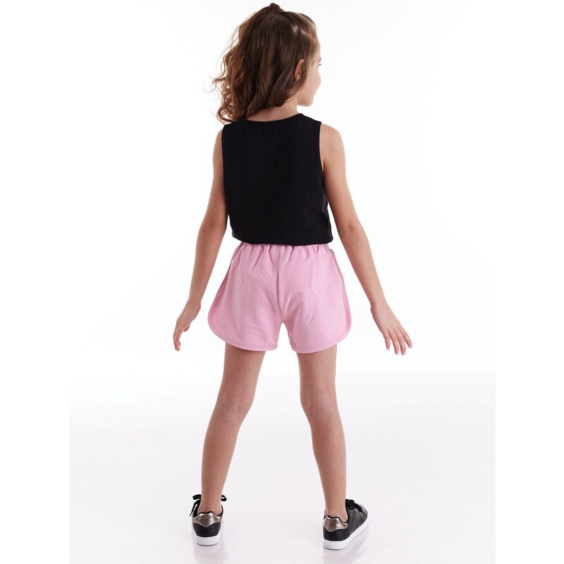 mshb&g Rock Life Girls Crop Top Shorts Set