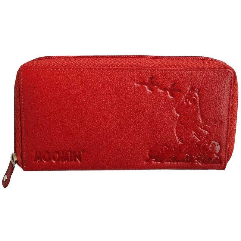 Lasessor Finsko Kožená peněženka Moominmamma red 19x11 115005881