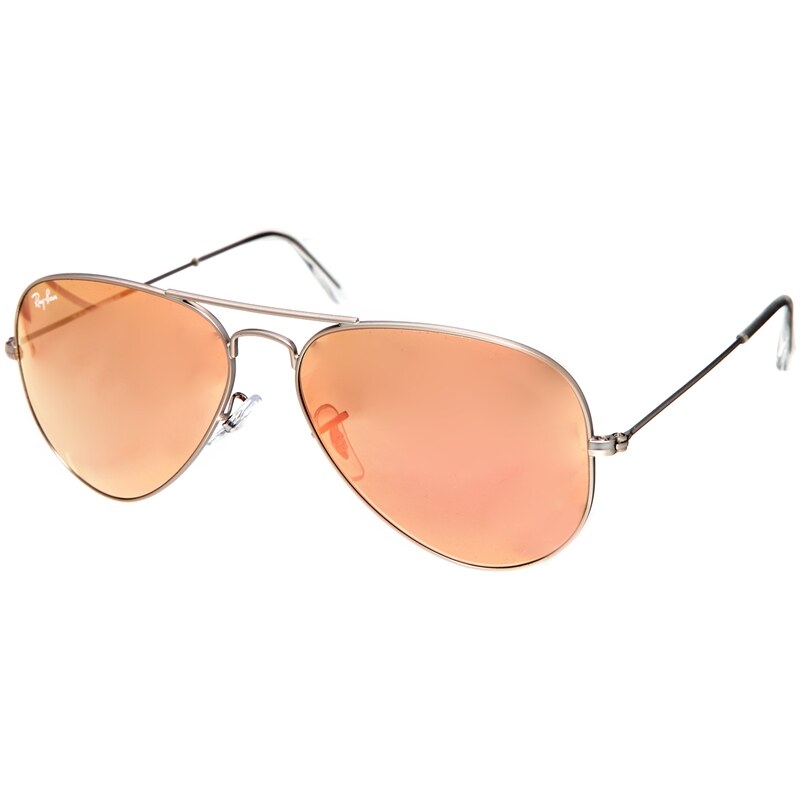 Ray-Ban Pink Flash Aviator Sunglasses