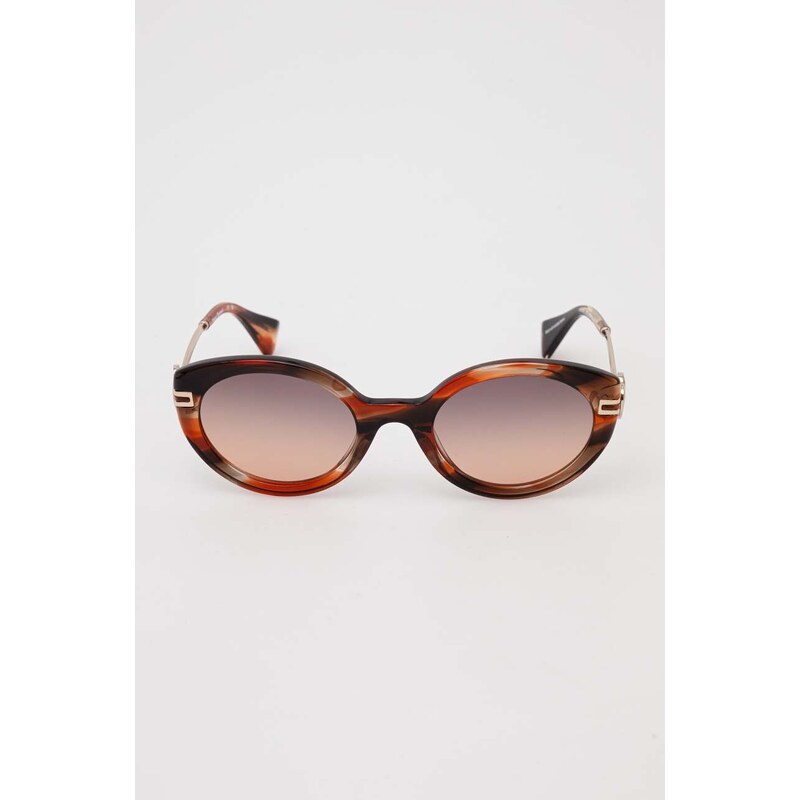 Sluneční brýle Vivienne Westwood dámské, hnědá barva, VW506031653