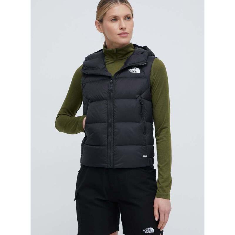 Sportovní péřová vesta The North Face Hyalite černá barva, NF0A7SXEJK31