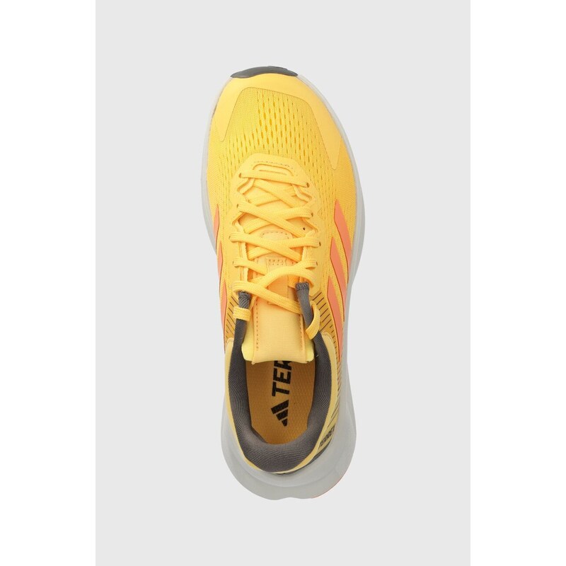 Boty adidas TERREX Soulstride Flow dámské, žlutá barva, ID7720